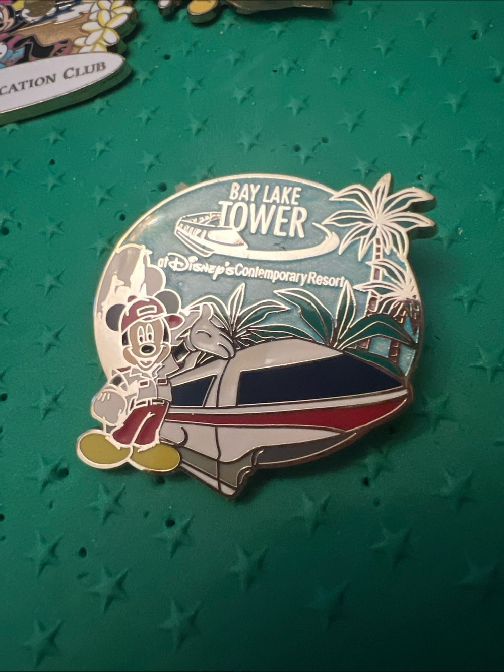 Disney DVC Red Monorail MICKEY MOUSE at Bay Lake Tower Contemporary Pin
